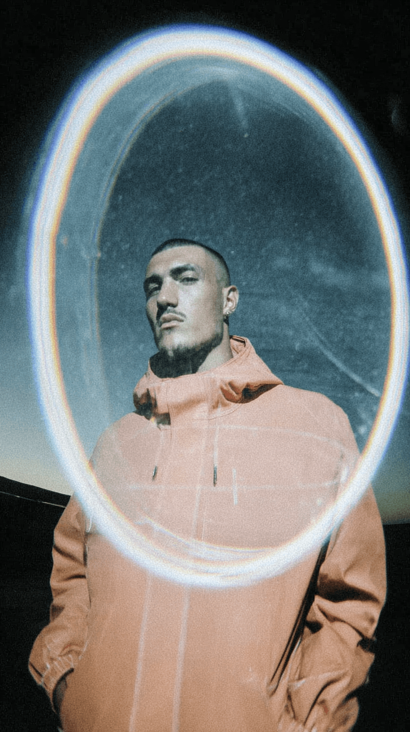 Portrait of beautiful woman