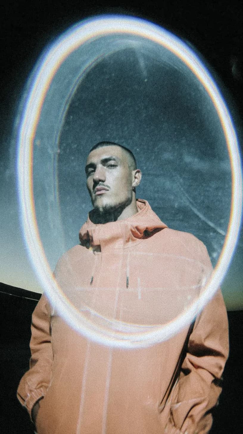 Portrait of beautiful woman